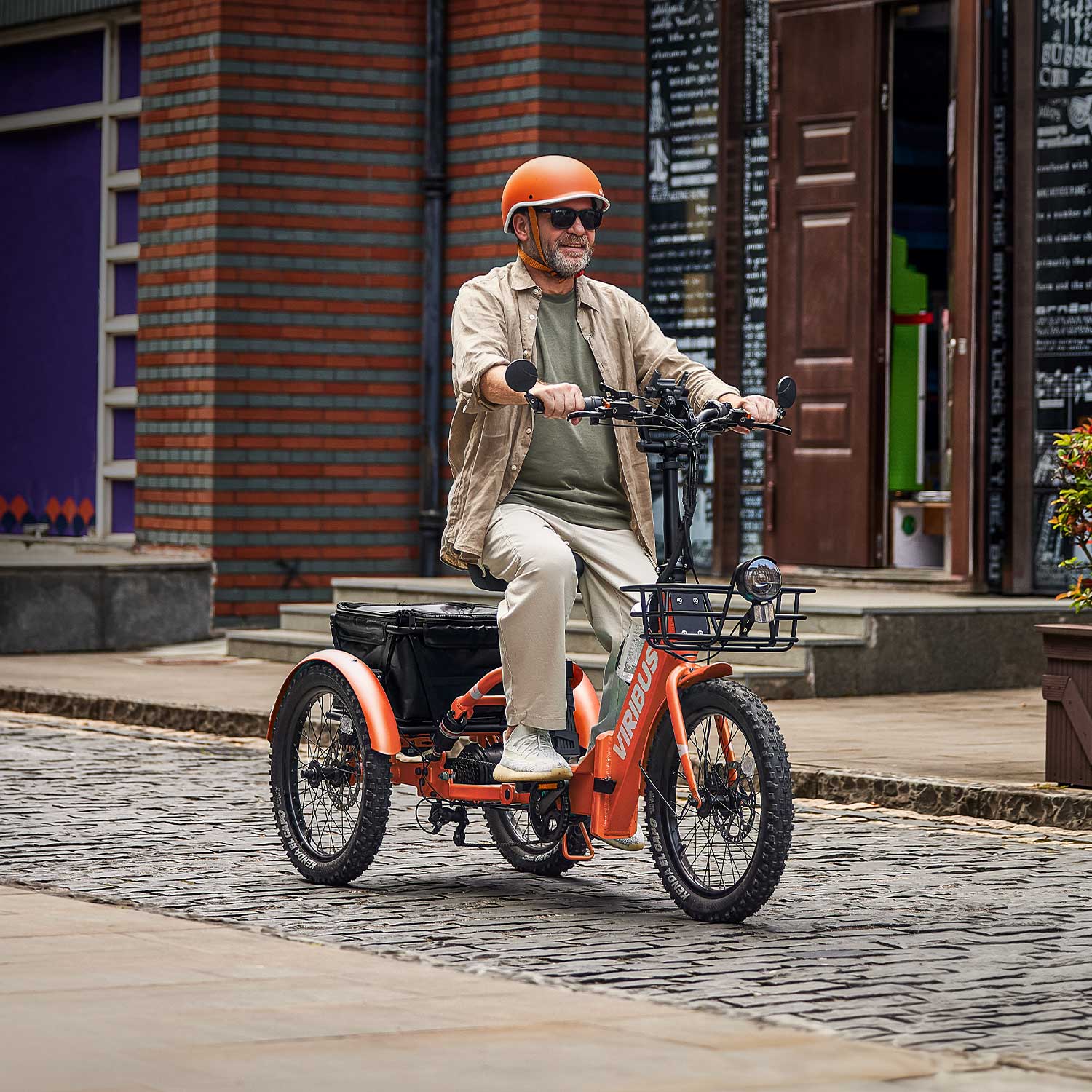 Viribus FC1 Folding Fat Tire Electric Tricycle