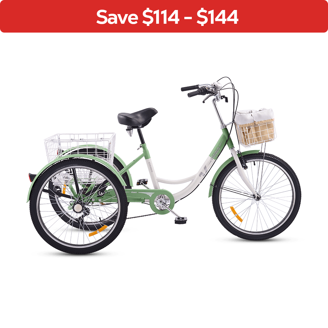 Viribus Best Adults Tricycle Three Wheel Bike for Women Men on Sale