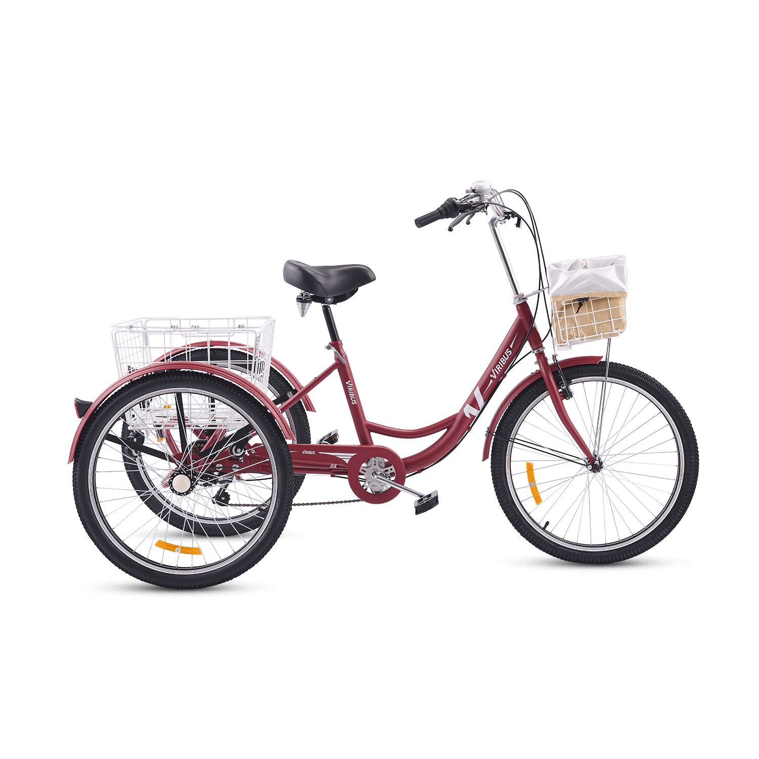 Viribus Best Adults Tricycle Three Wheel Bike for Women Men on Sale