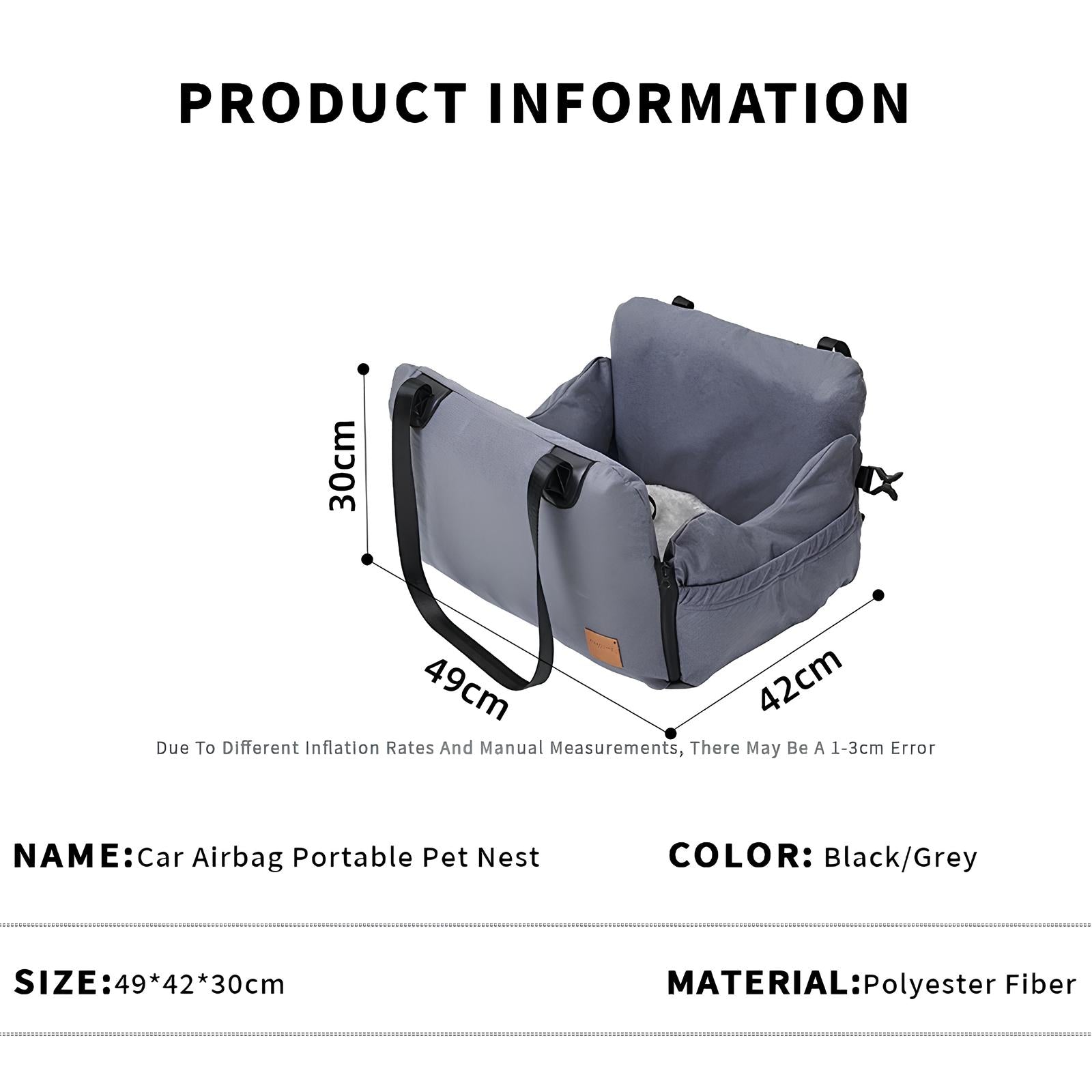 Portable Dog Carrier Bag for Tricycle