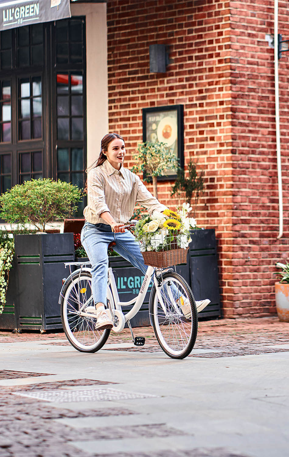 Viribus Cruising Bikes for Women Beach Cruiser Bike 17