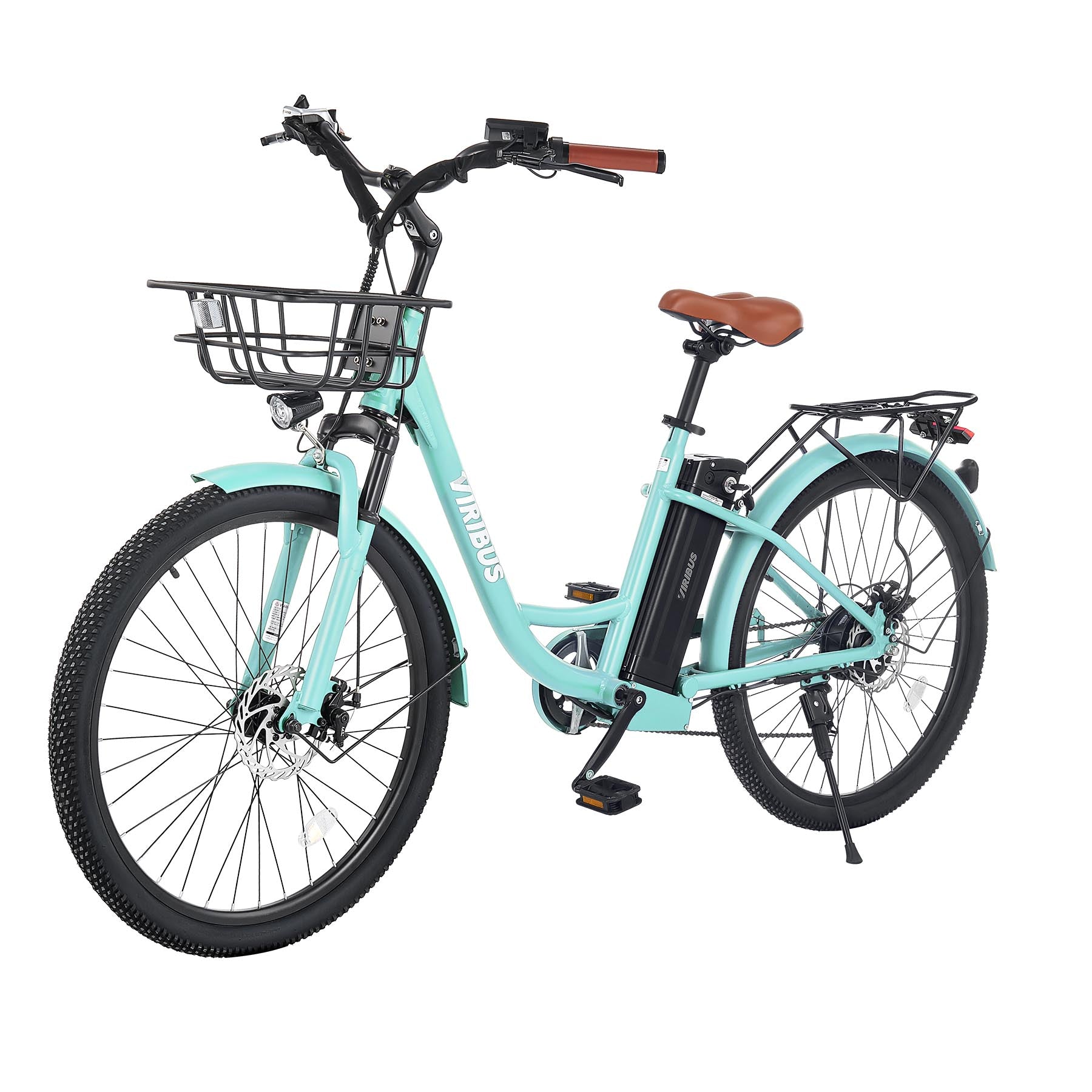 Viribus Step-Through EBike Electric Cruiser Bike Easier To Board