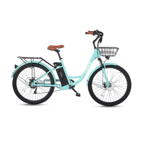 Viribus Step-Through EBike Electric Cruiser Bike Easier To Board