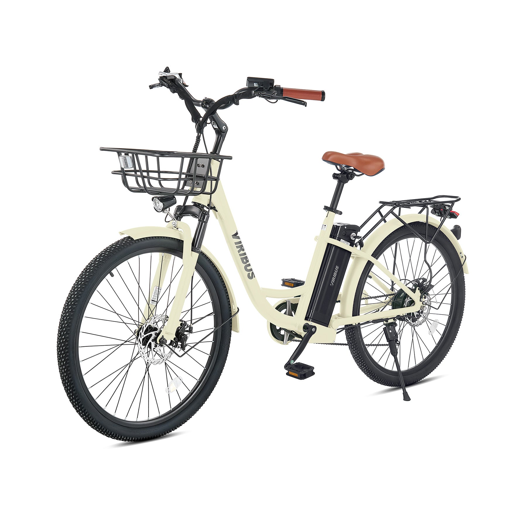 Viribus Step-Through EBike Electric Cruiser Bike Easier To Board