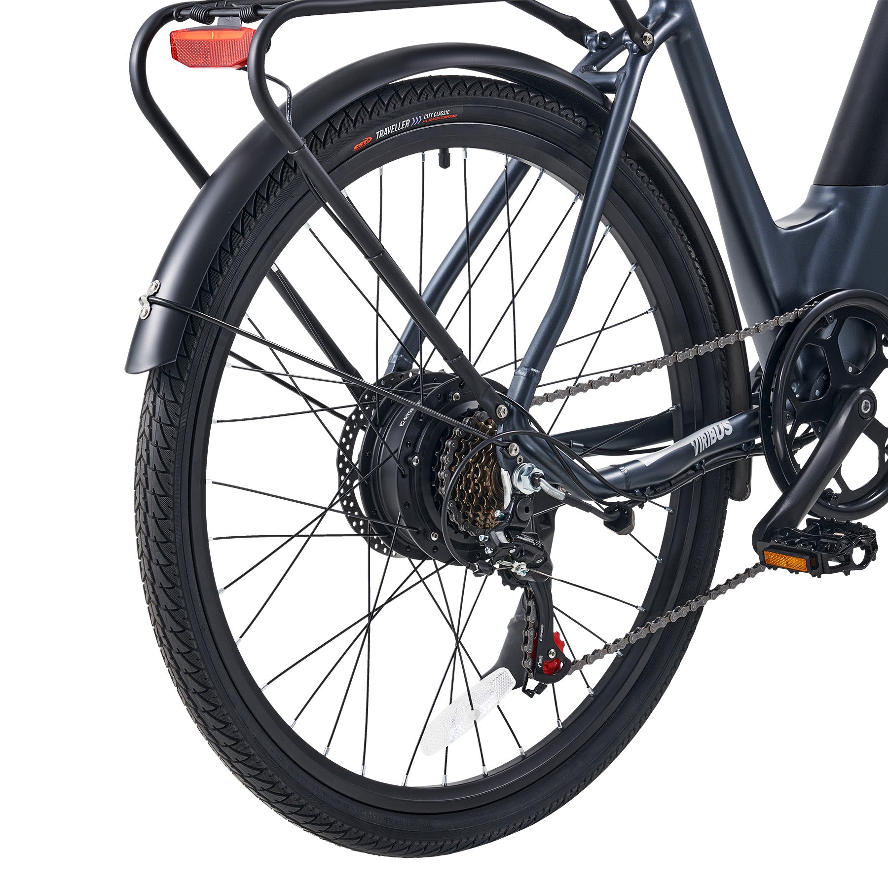 Viribus DuoSense City E-Bike Commuter Bikes Electric Cruiser Bike