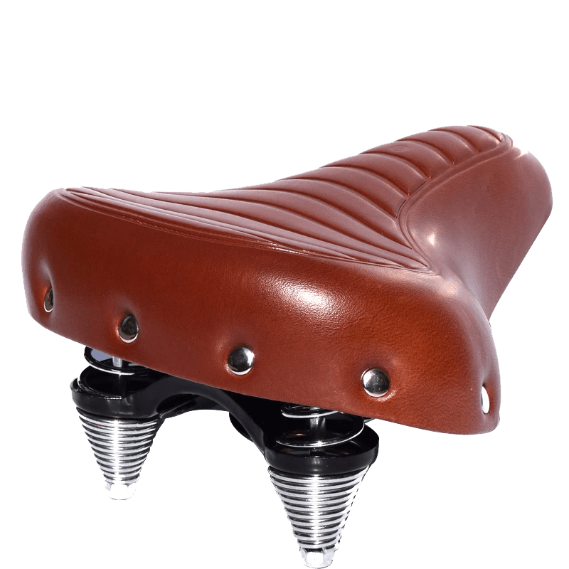 Shock absorbing bike saddle hotsell