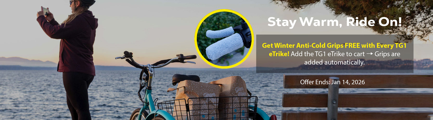 Viribus - TG1 Folding eTrike Promotion