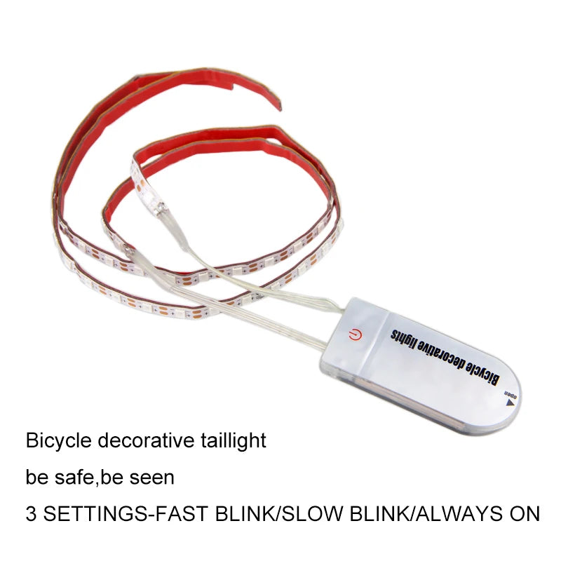 LED Bike Warning Signal Light - Blue