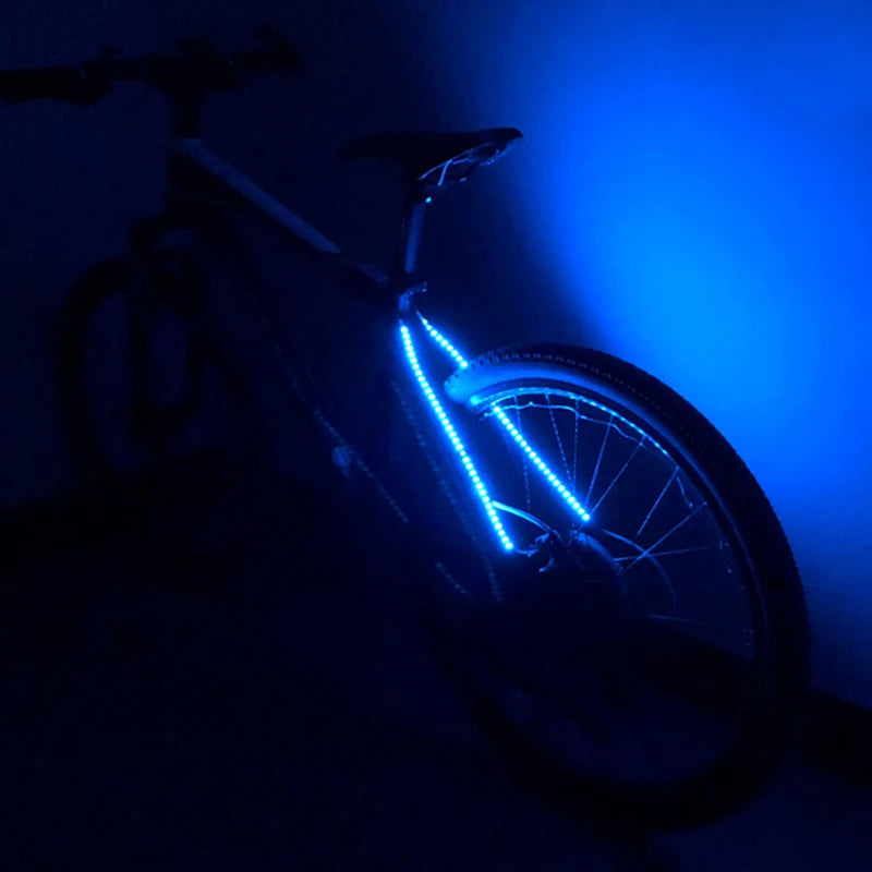 LED Bike Warning Signal Light - Blue