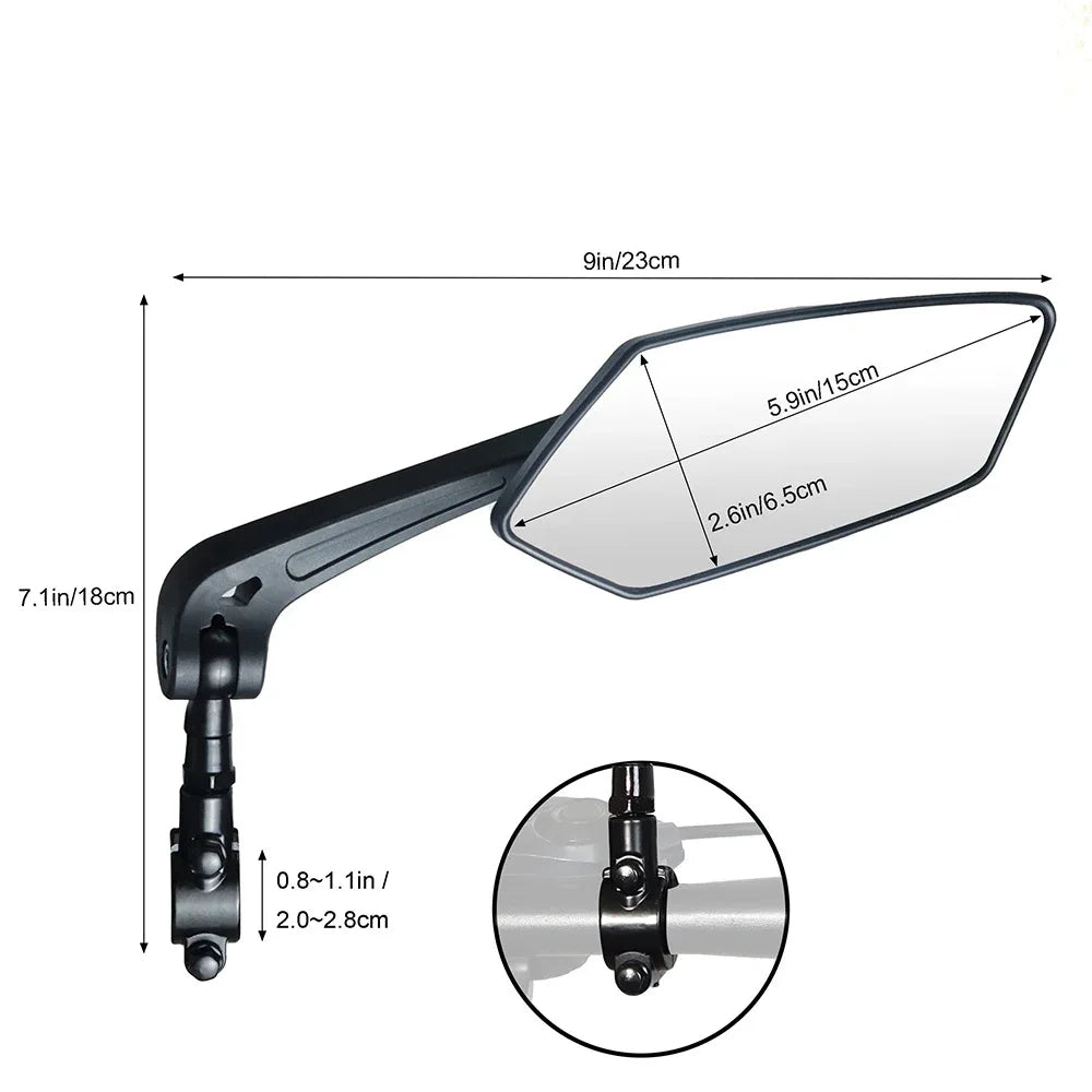 Bike Mirrors for Electric Bike Electric Trike| E Bikes for Sale