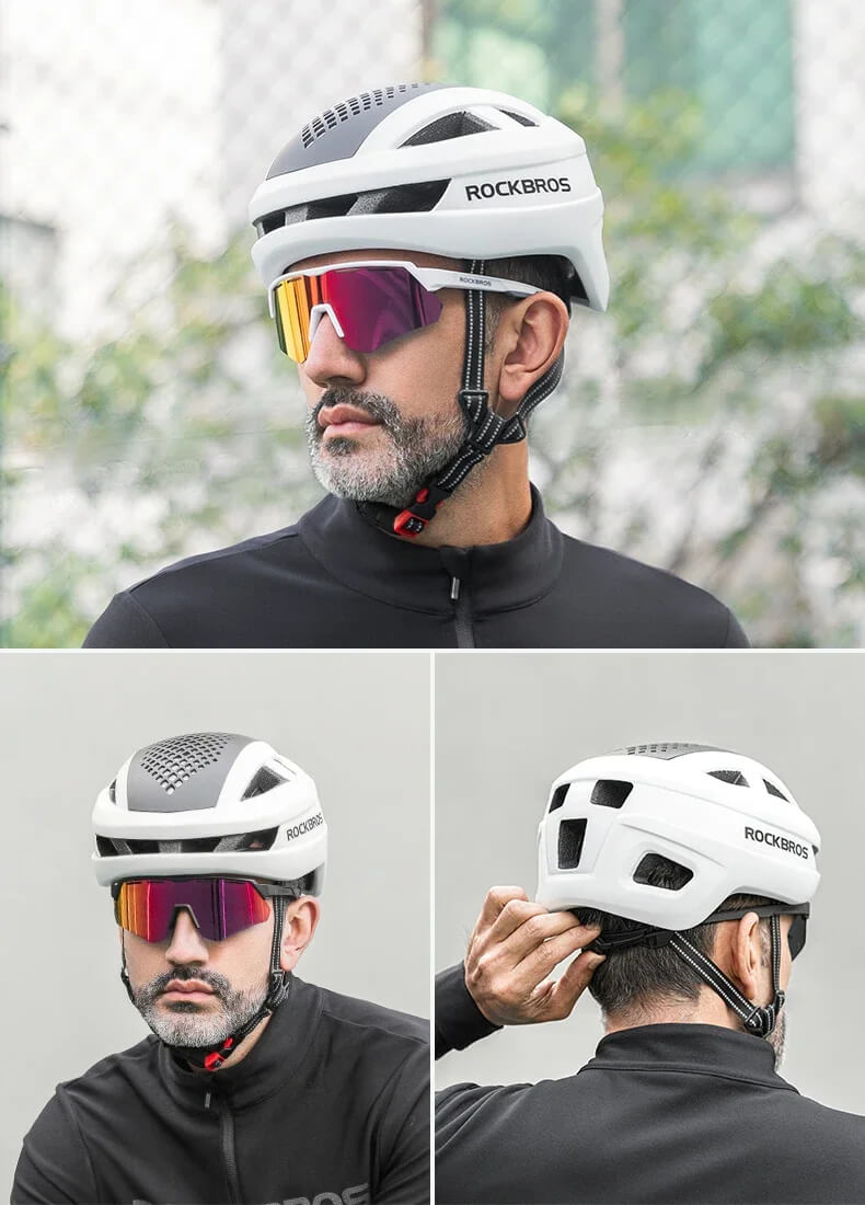 Magnetic Suction Shell Helmets Cycling Rock Bike Helmet