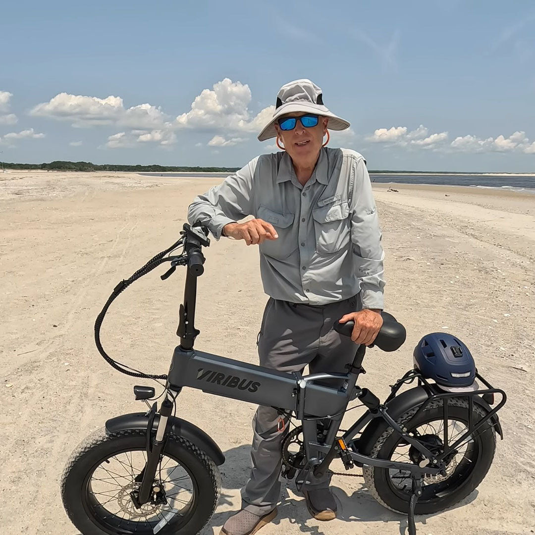 Viribus Getaway foldable ebike fat tire folding electric bike