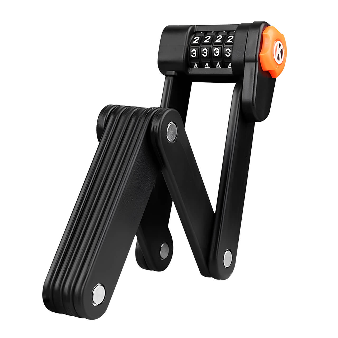 Viribus Bicycle Lock Alloy Steel Folding Lock Password Lock