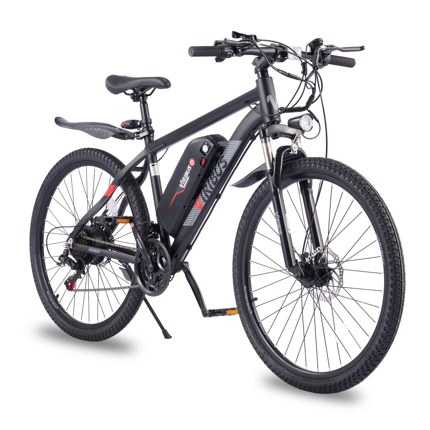 Viribus Panther Mountain Electric Bike for Sale Black e mountain bike
