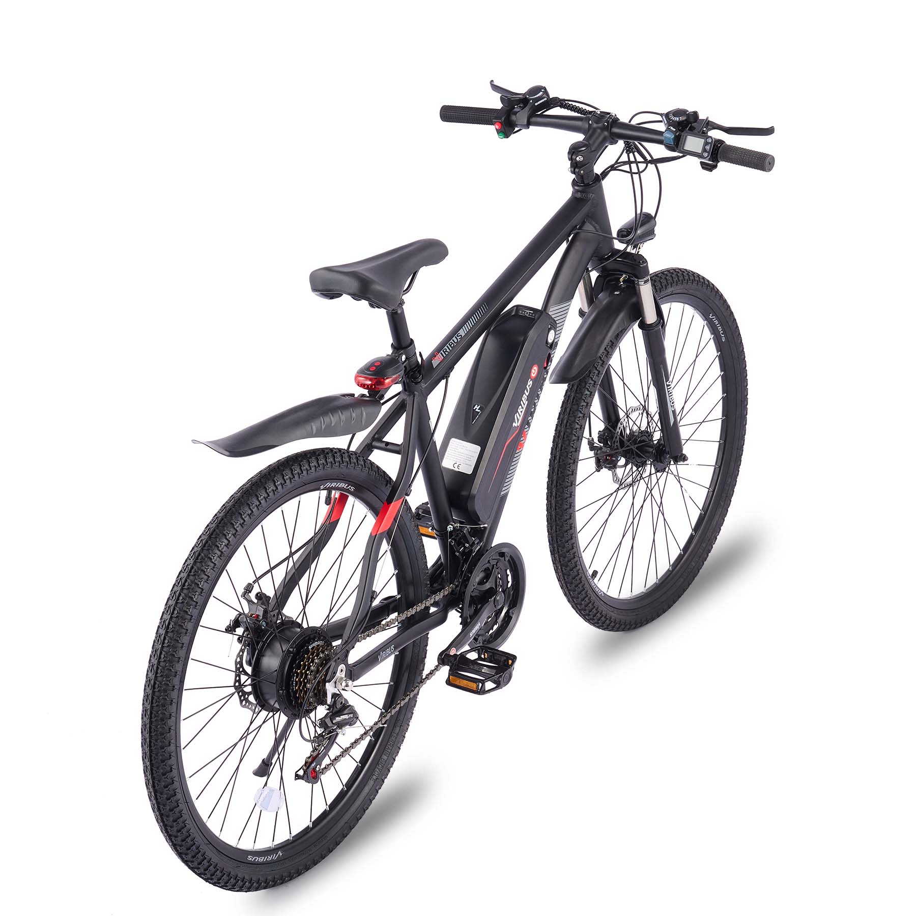 Viribus Panther Mountain Electric Bike for Sale Black e mountain bike