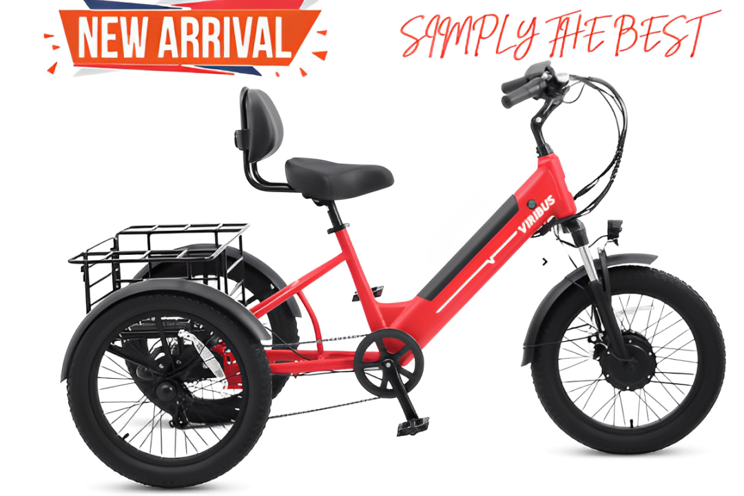 INTRODUCING THE SC5 FAT TYRE ELECTRIC TRICYCLE: THE LATEST FROM VIRIBUS!