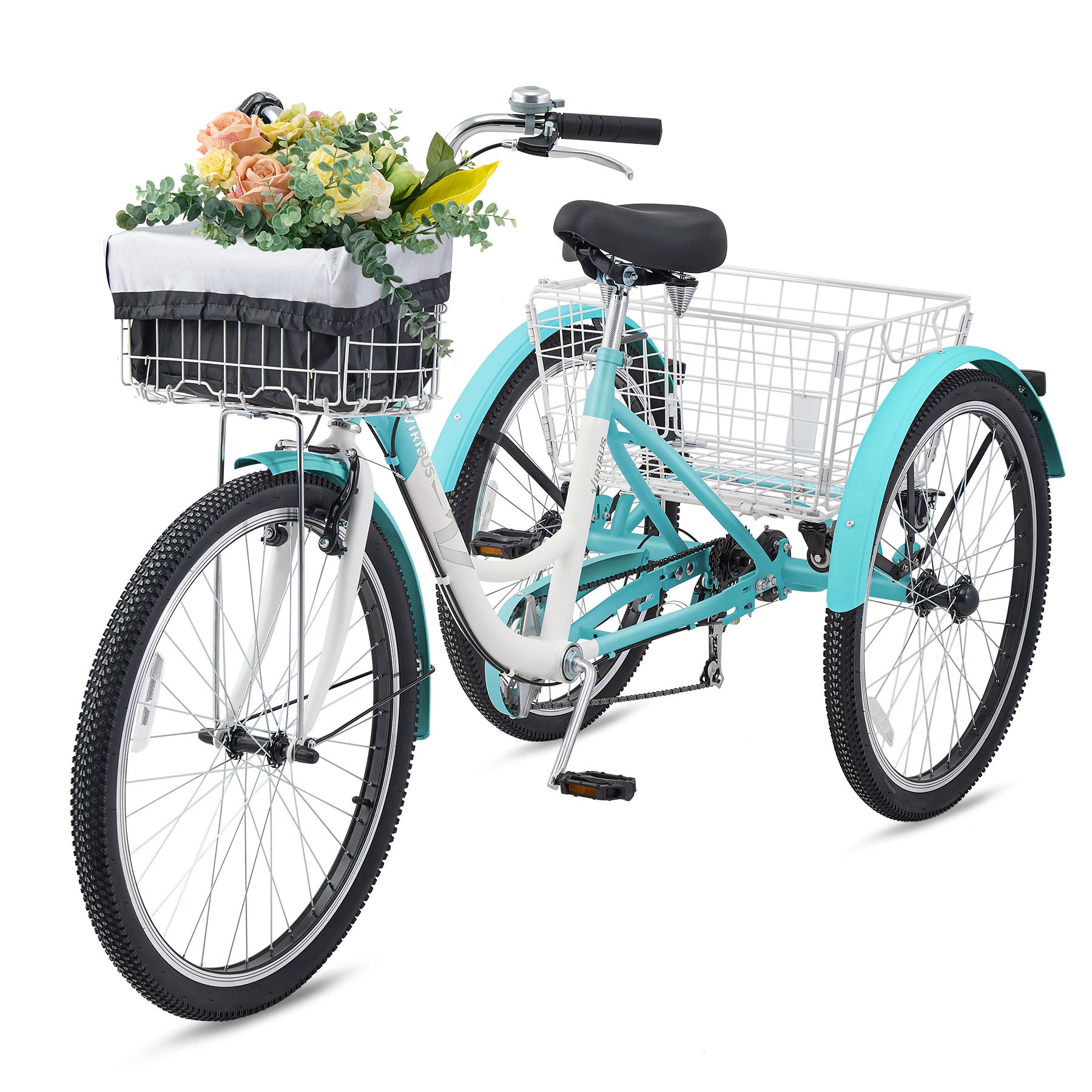 VB1 City Adult Tricycle with Dual Baskets