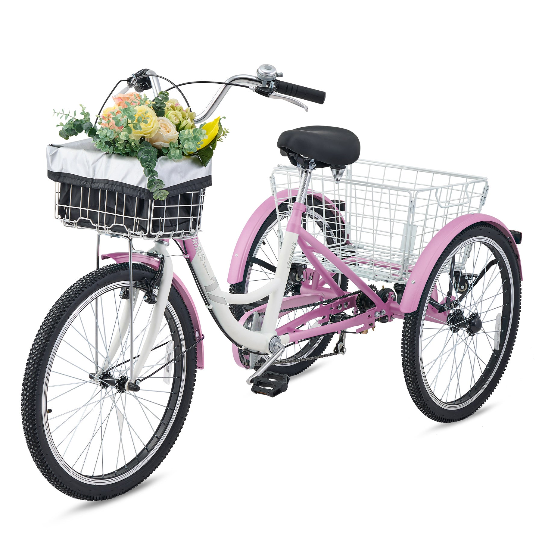 VB1 City Adult Tricycle with Dual Baskets