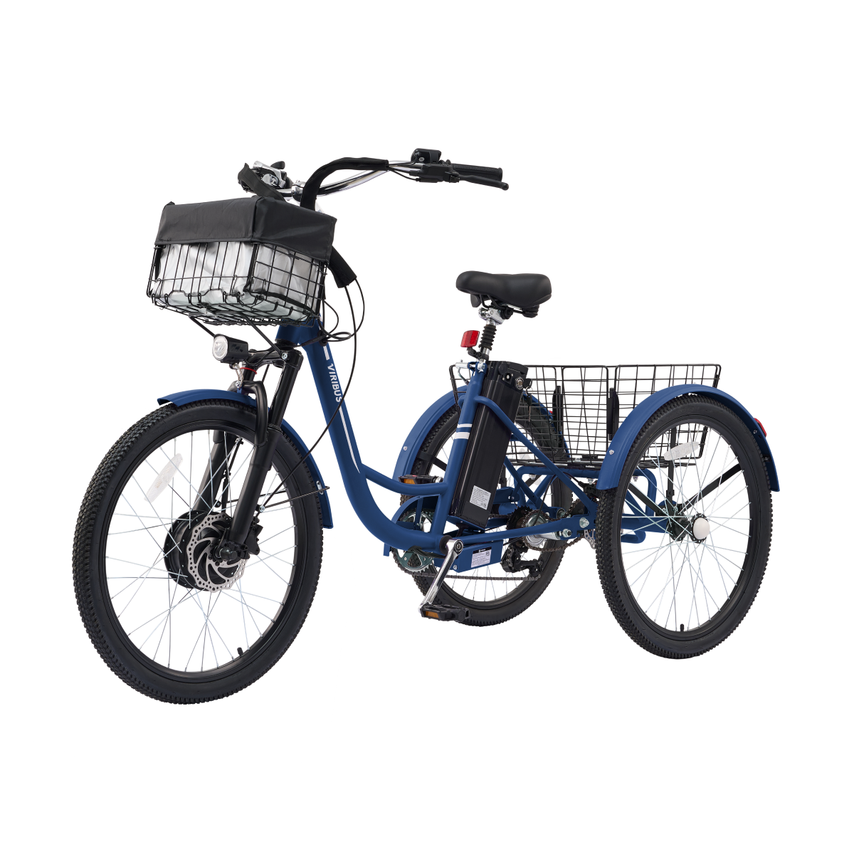 Viribus - TG1 Upgrade Electric Tricycle - 3 Wheeled Electric Tricycles