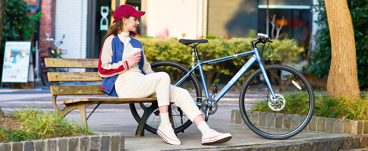 Viribus 28 inch Hybrid Bike