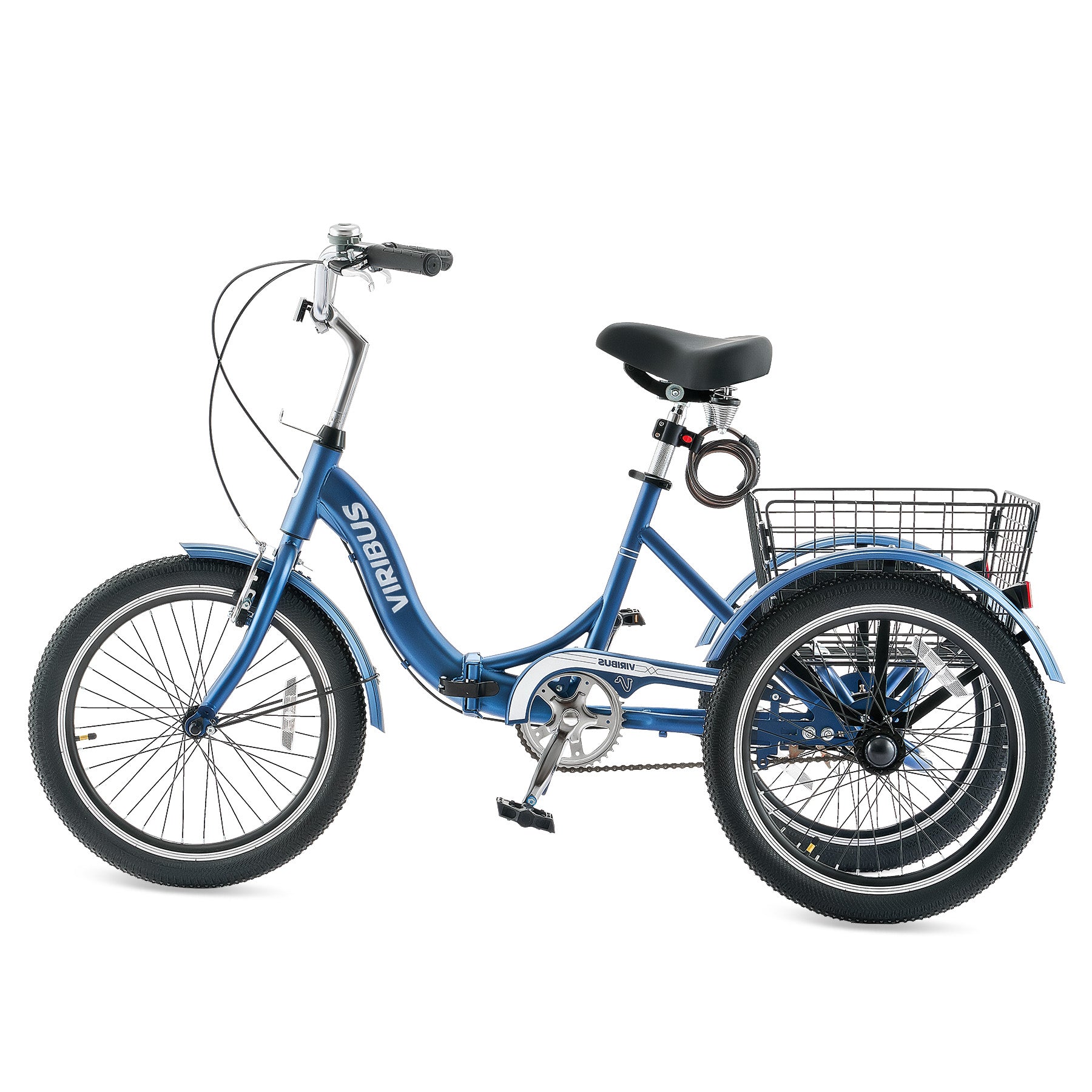 Viribus 20 inch Folding Adult Tricycle