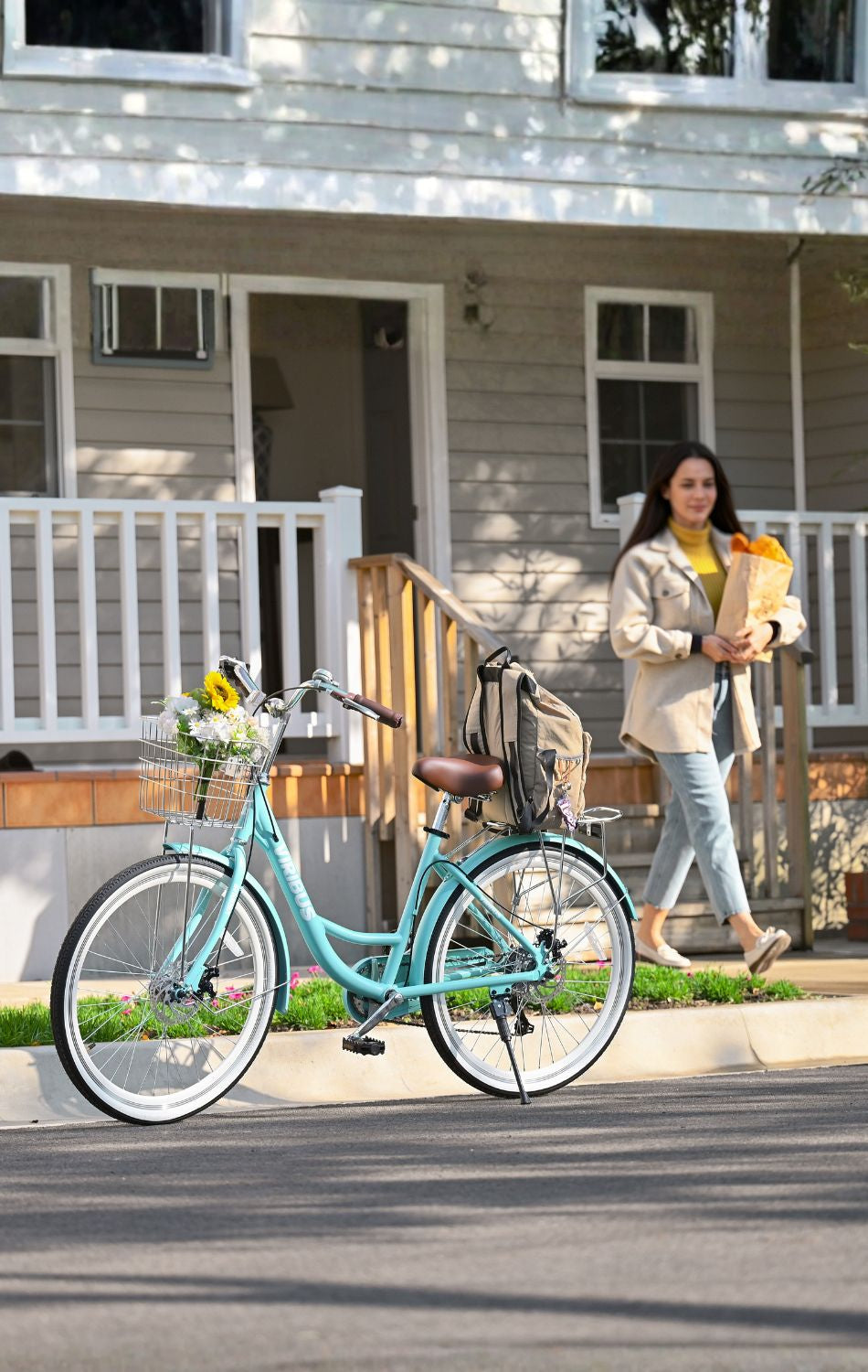 Viribus Cruising Bikes for Women Beach Cruiser Bike