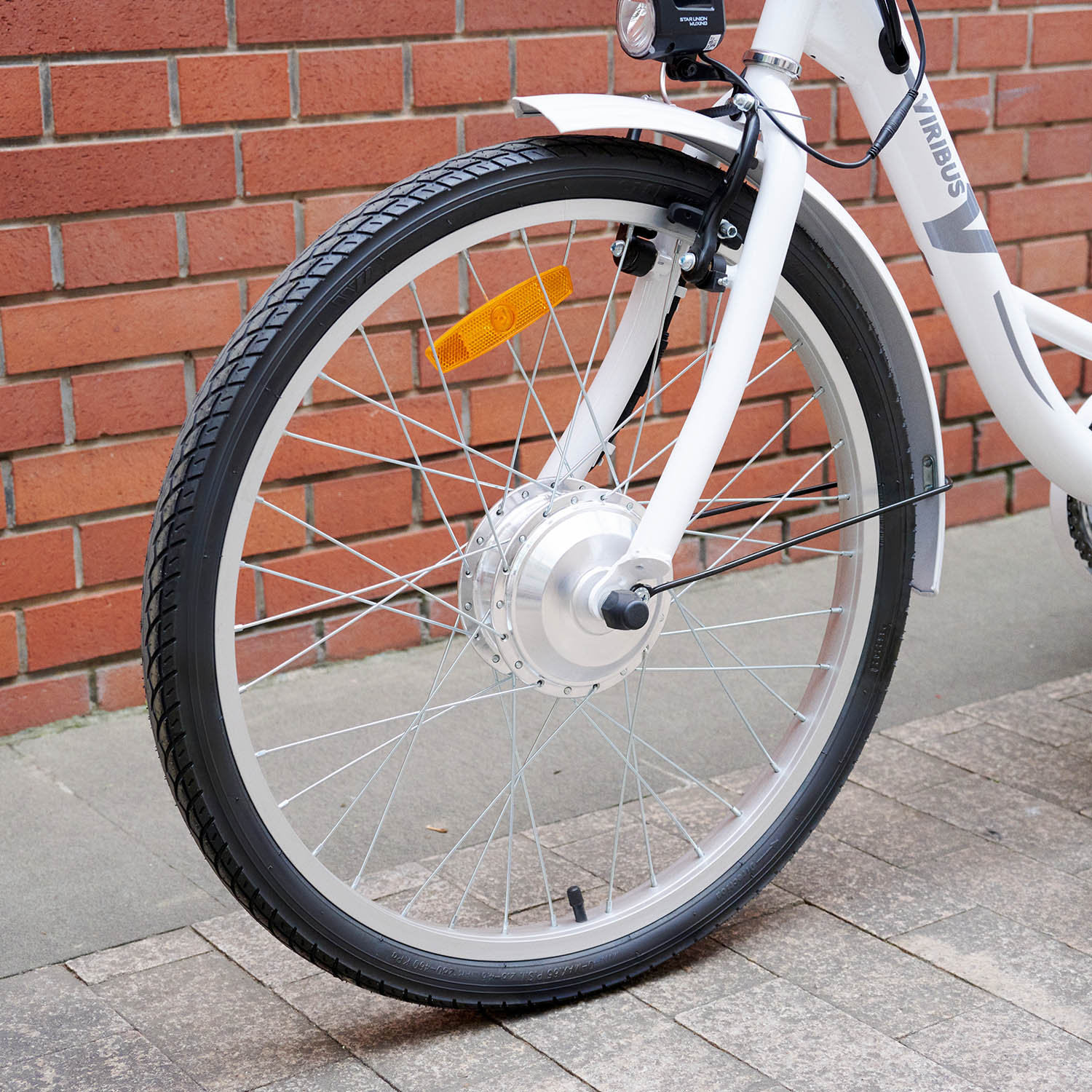 viribus trio electric tricycle wheel