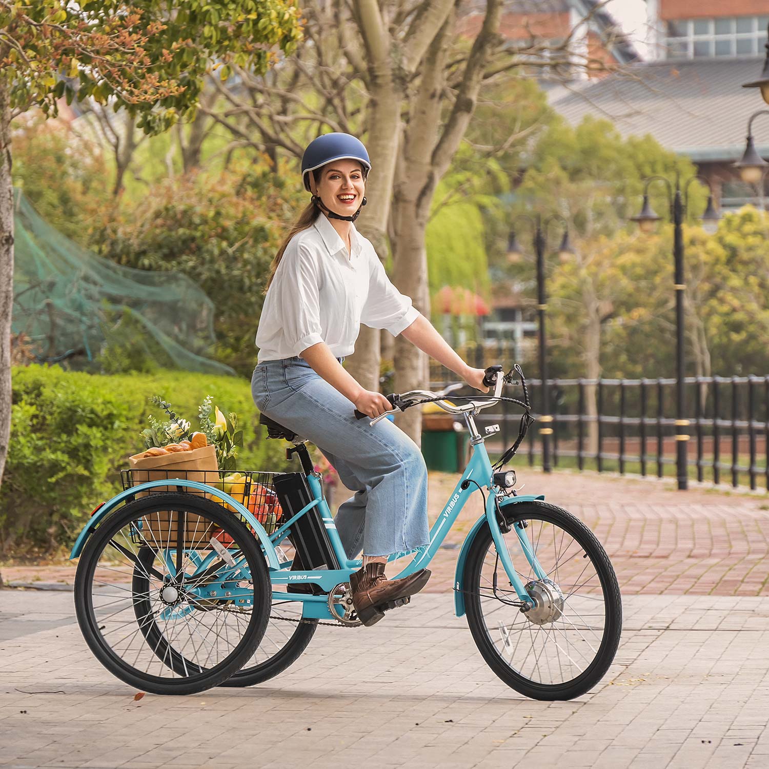 Viribus TG1 Electric Tricycle | Safe, Stable & Comfortable Electric Tricycle for Adults