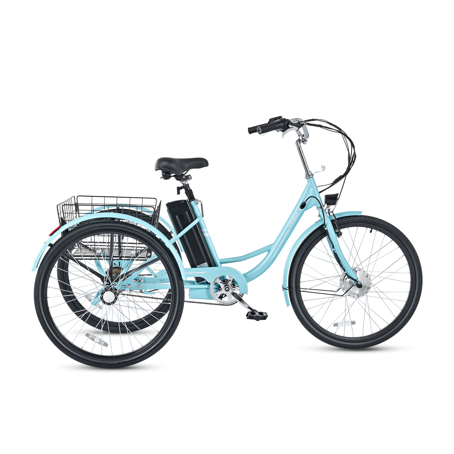 Viribus TriGo Electric Tricycle for Adults 3 Wheel Electric Bike