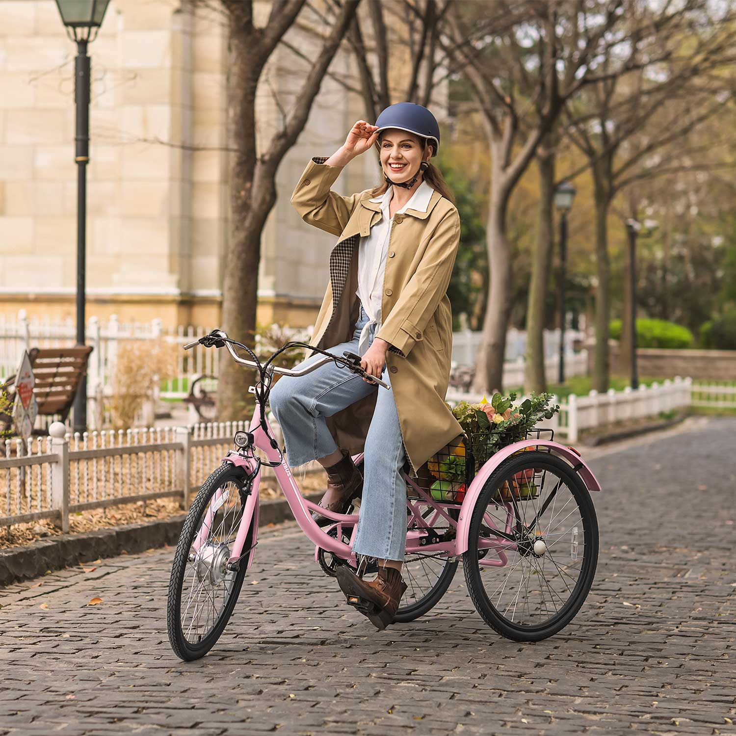 Viribus TG1 Electric Tricycle | Safe, Stable & Comfortable Electric Tricycle for Adults