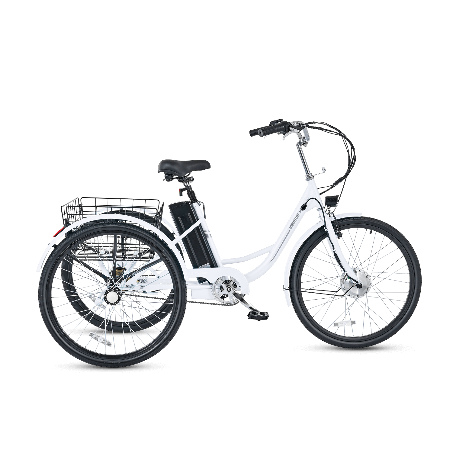 Viribus TG1 Electric Tricycle | Safe, Stable & Comfortable Electric Tricycle for Adults