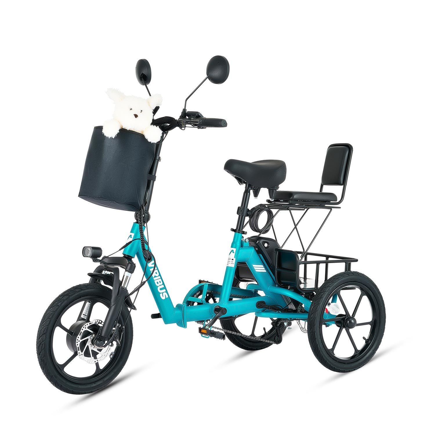 Viribus 16 inch Folding Electric Tricycle