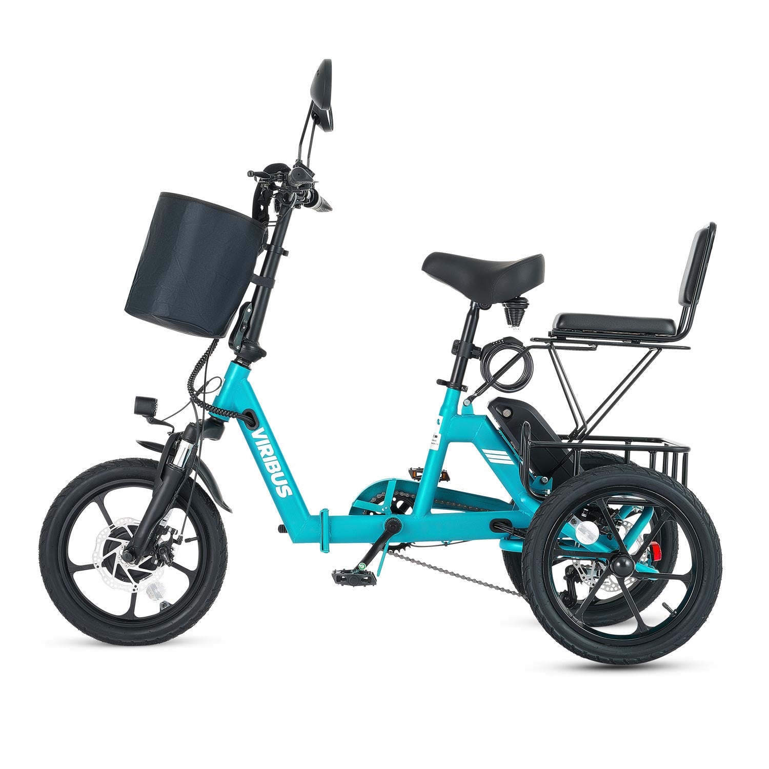 Viribus 16 inch Folding Electric Tricycle