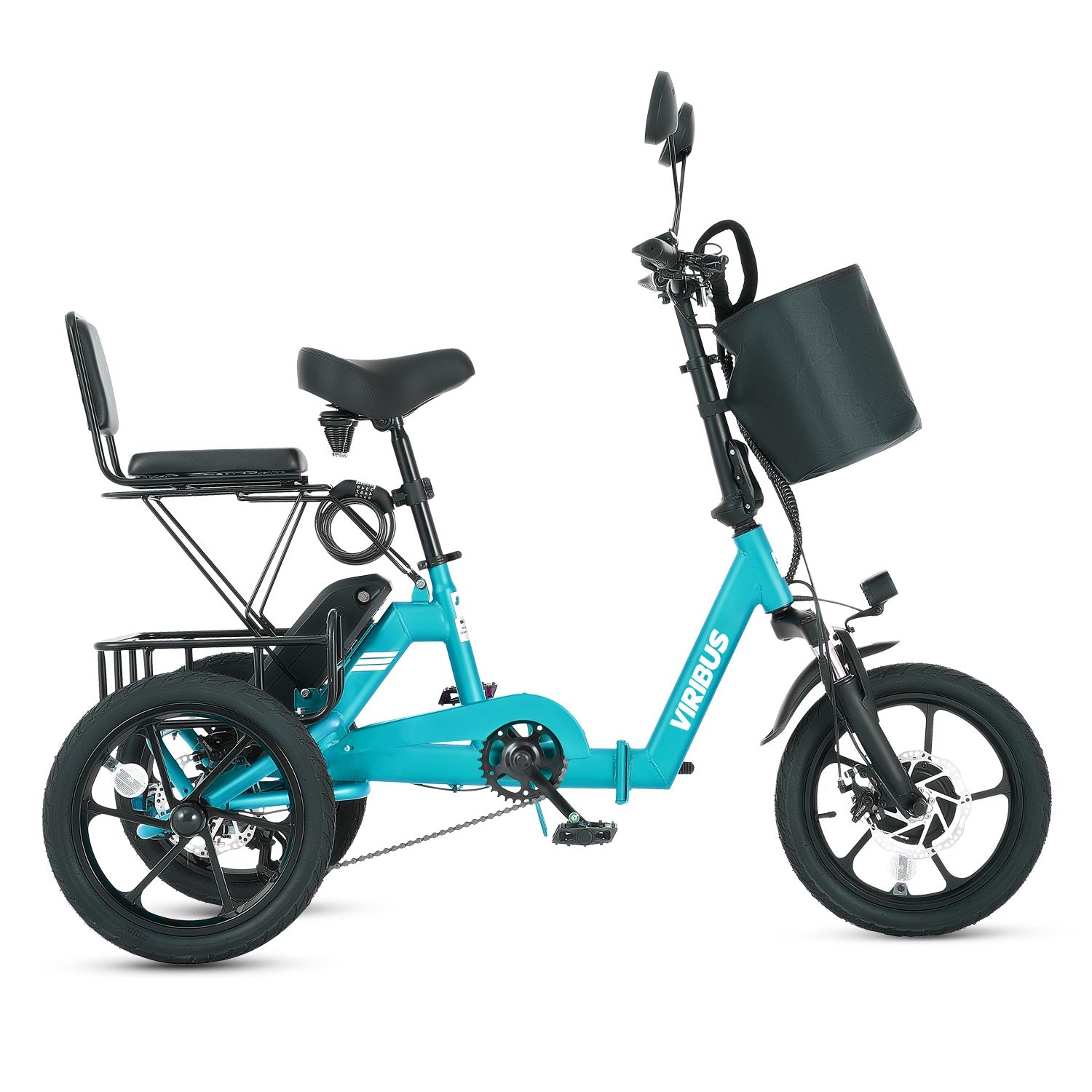 Viribus 16 inch Folding Electric Tricycle