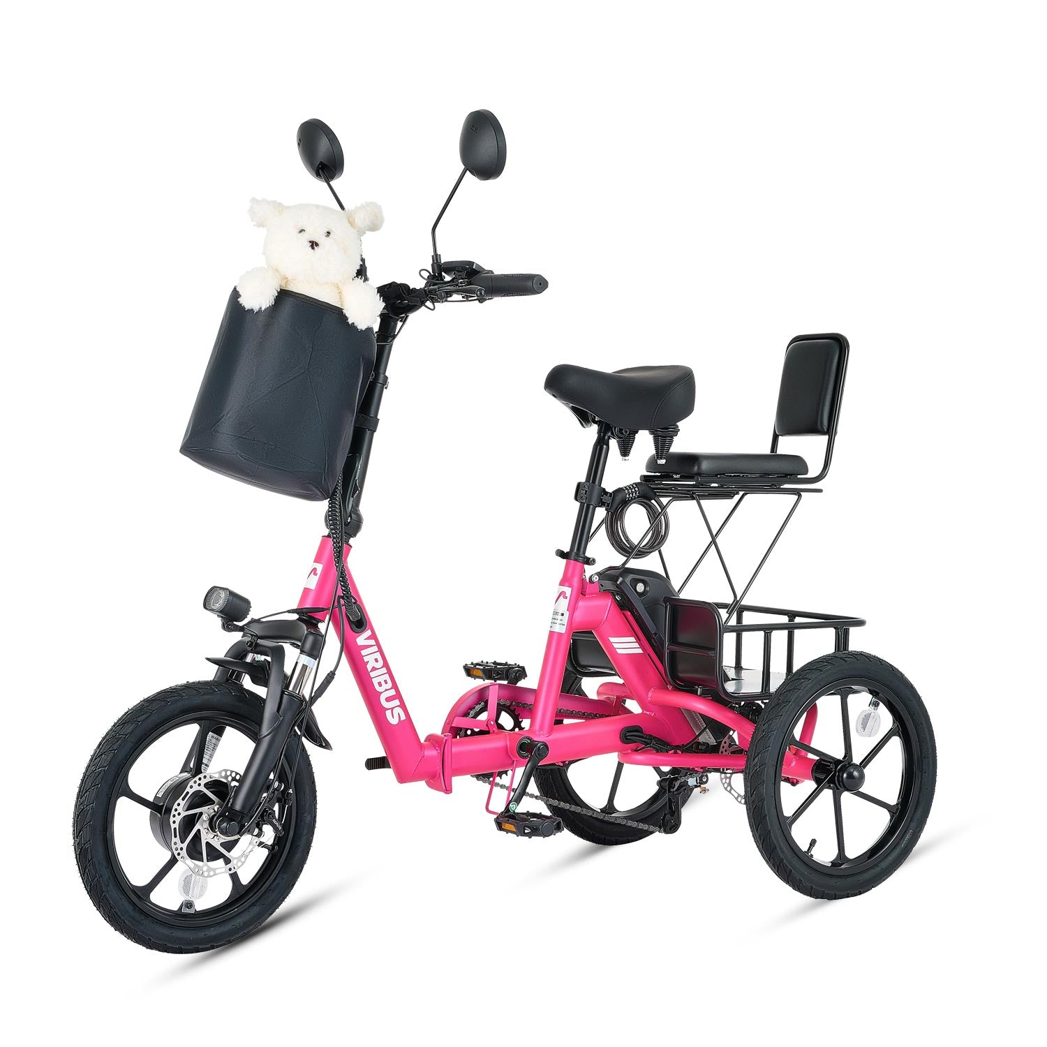 Viribus 16 inch Folding Electric Tricycle
