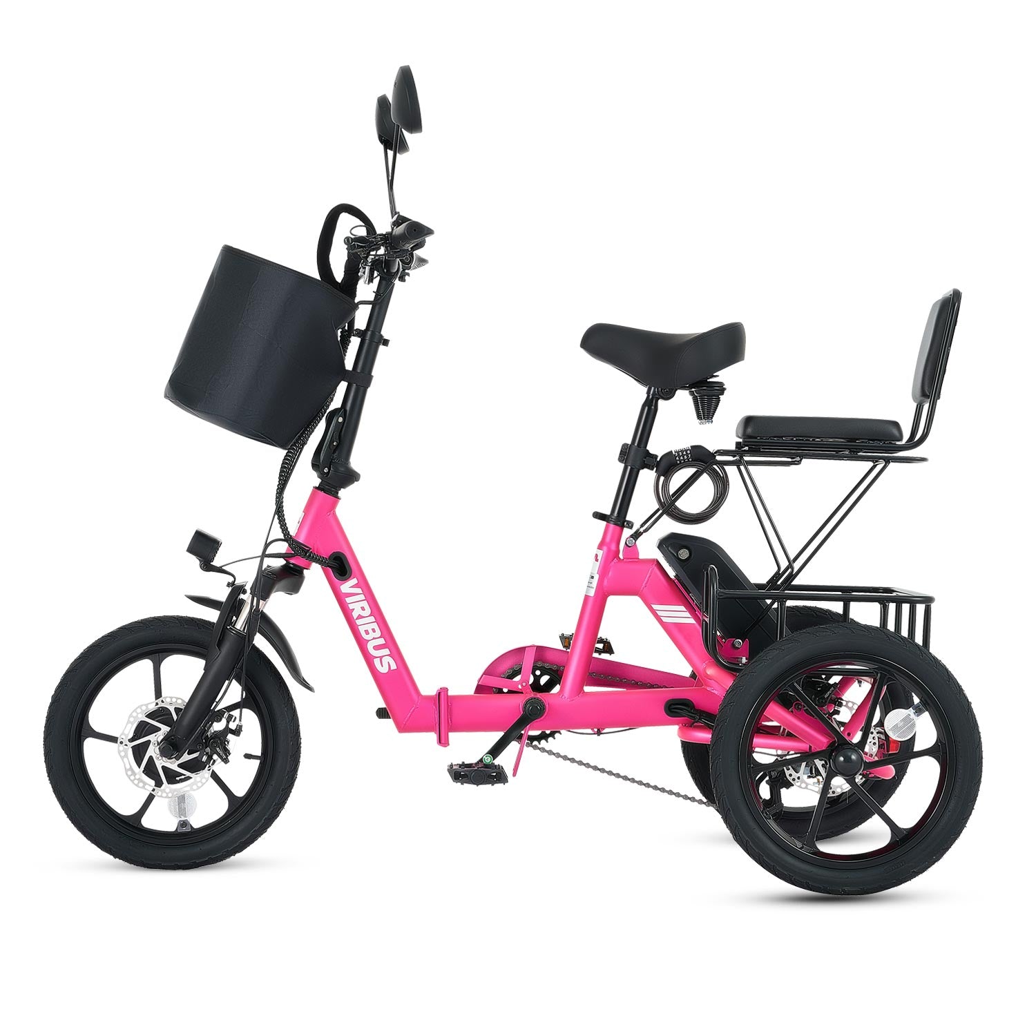 Viribus 16 inch Folding Electric Tricycle