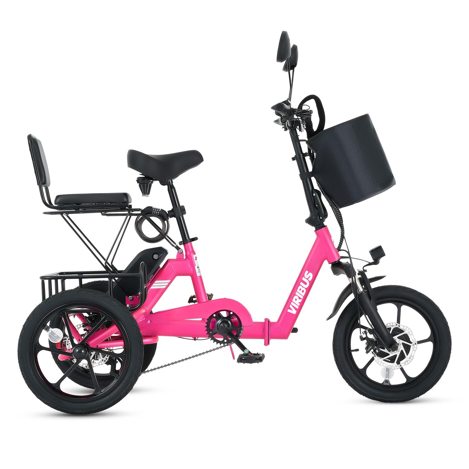 Viribus 16 inch Folding Electric Tricycle