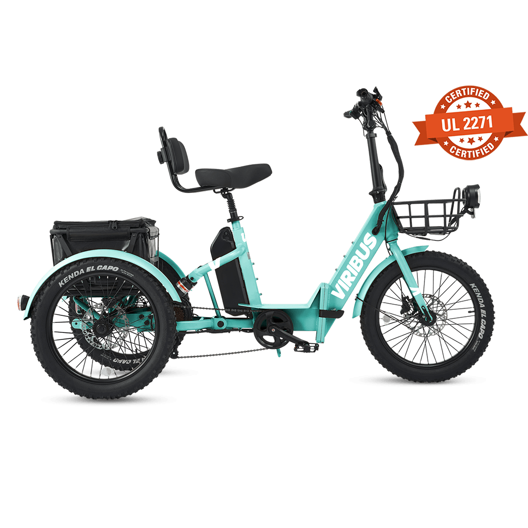 Viribus FC1 Folding Fat Tire Electric Tricycle