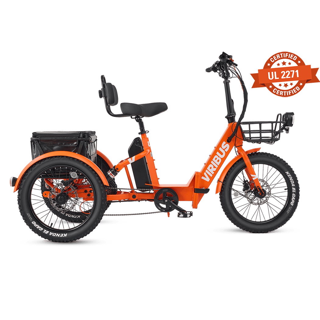 Viribus FC1 Folding Fat Tire Electric Tricycle