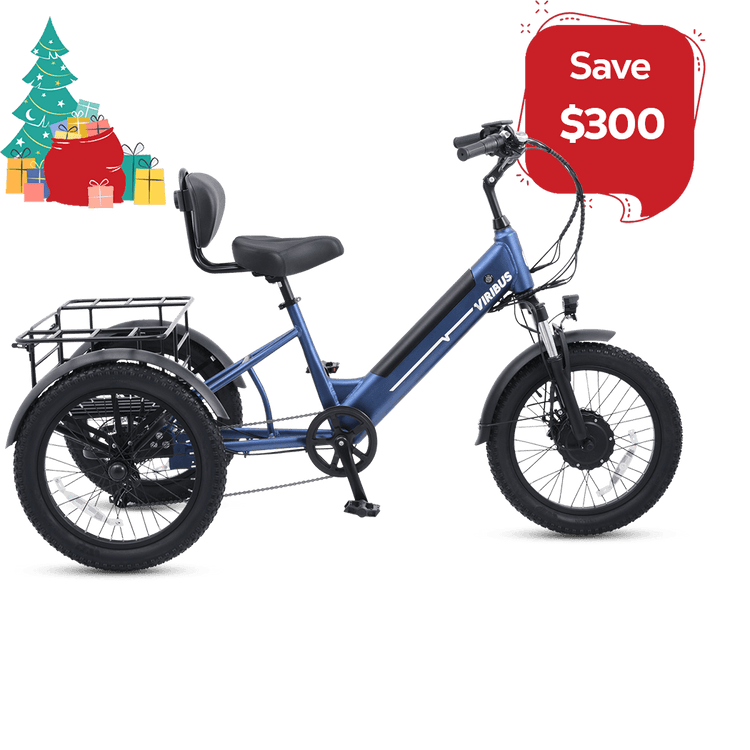 Viribus SC5 Fat Tire Electric Tricycle for Adults 3wheel electric bike