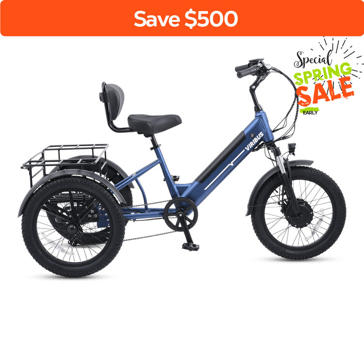 Viribus SC5 Fat Tire Electric Tricycle