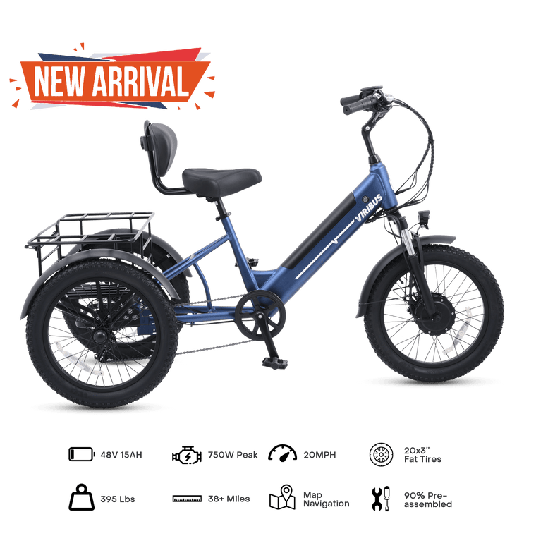 Viribus SC5 Fat Tire Electric Tricycle