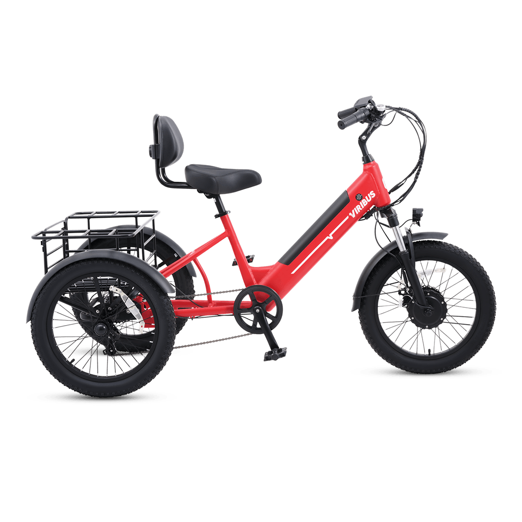 Viribus SC5 Fat Tire Electric Tricycle for Adults 3wheel electric bike