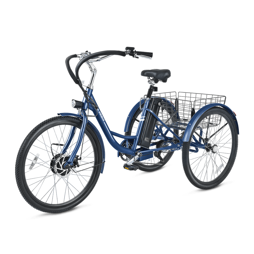 Viribus TG1 Electric Tricycle | Safe, Stable & Comfortable Electric Tricycle for Adults