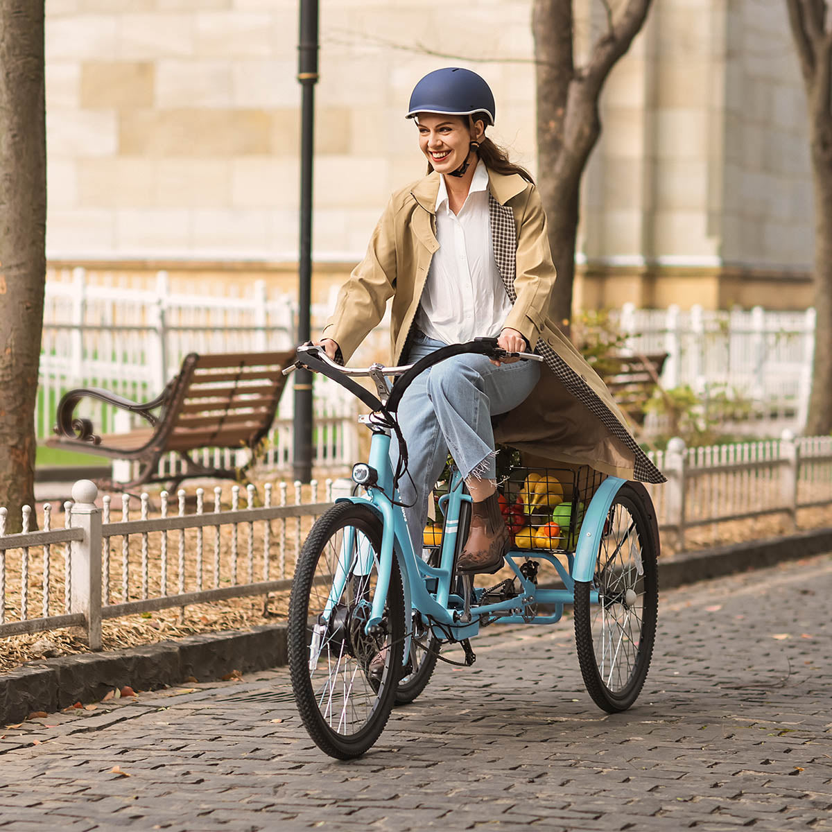 Viribus TG1 Electric Tricycle | Safe, Stable & Comfortable Electric Tricycle for Adults