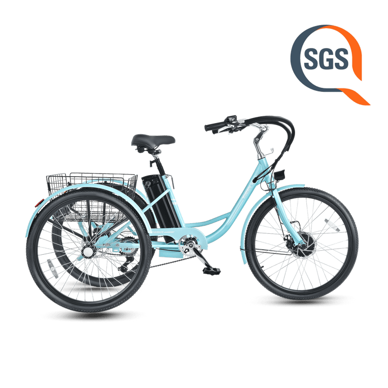 Viribus TriGo Plus Electric Tricycle, Dual Chain
