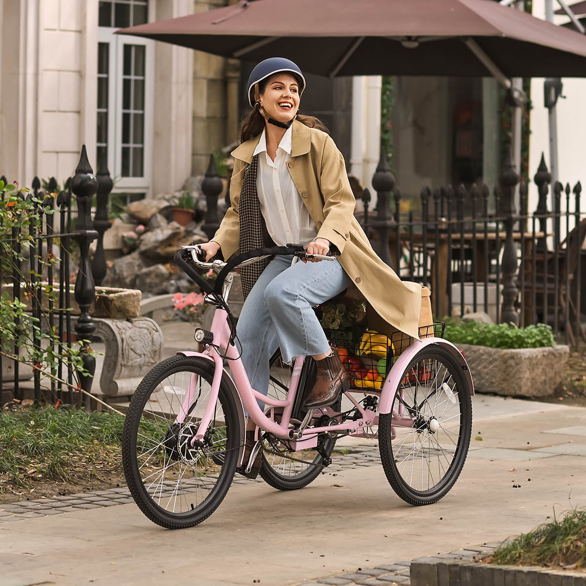 Viribus TG1 Electric Tricycle | Safe, Stable & Comfortable Electric Tricycle for Adults
