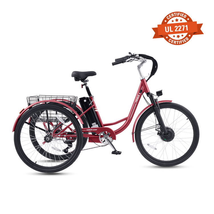 Viribus TriGo Electric Tricycle for Adults 3 Wheel Electric Bike