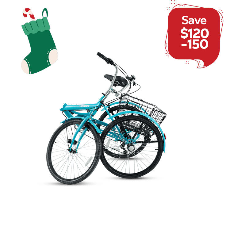 Viribus Folding Adult Tricycle