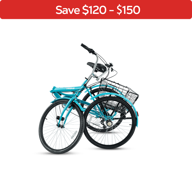 Viribus Folding Adult Tricycle